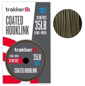 Trakker návazcová šňůra soft coated hooklink 20 m - 35 lb 15,9 kg