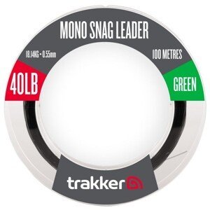 Trakker šokový vlasec snag leader green 100 m - 0,55 mm 18,1 kg 40 lb
