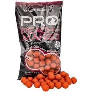 Starbaits boilie probiotic peach mango + n-butyric - 800 g 14 mm