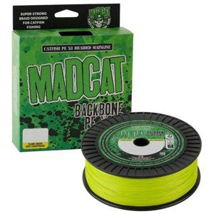 Madcat splétaná sumcová šňůra backbone pe x8 300 m - 0,60 mm 84,1 kg