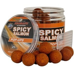 Starbaits plovoucí boilie pop up spicy salmon 50 g -16 mm