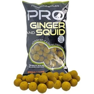 Starbaits boilies pro ginger squid - 800 g 20 mm