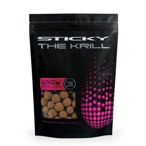Sticky baits boilie the krill active shelf life - 1 kg 12 mm