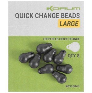 Korum zarážky quick change beads 8 ks - standard