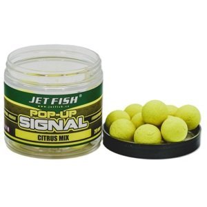 Jet fish plovoucí boilie signal pop up citrus mix - 60 g 20 mm