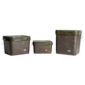 Nash kbelík spot on rectangular bucket camo - 5 l