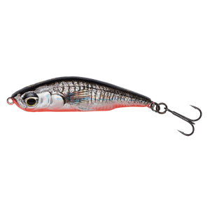 Savage gear wobler 3d sticklebait pencil sinking black red - 7,5 cm 17 g