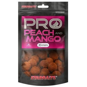 Starbaits boilies probiotic peach mango + n-butyric 200 g - 20 mm