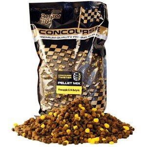 Benzar mix mikro pelety concourse twister pellet mix 2 a 4 mm 800 g - ananas s kyselinou máslovou