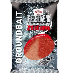 Carp zoom krmítková směs feeder zoom 1 kg - chilli pepř česnek