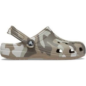 Crocs nazouváky classic printed camo clog mushroom multi - 42-43