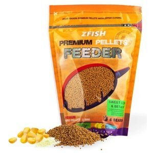 Zfish mikro pelety premium feeder pellets 2 mm 700 g - sweet corn & betaine