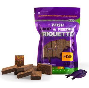 Zfish zakrmovací brikety carp & feeder briquettes 220 g - fish