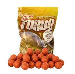 Benzar mix turbo boilie 15 mm 800 g - fish garlic