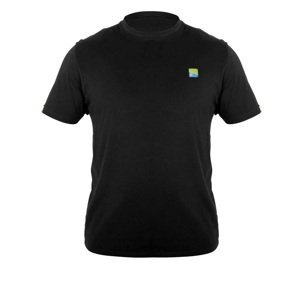Preston innovations tričko lightweight black t-shirt - xl