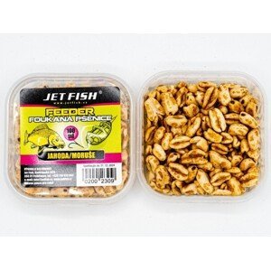 Jet fish foukaná pšenice 100 ml - jahoda moruše