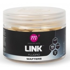 Mainline wafters fluoro wafters link 15 mm - white