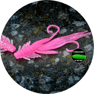Redbass gumová nástraha nymfa pink g uv - xx 15,5 cm 15,7 g