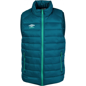 Umbro ULTRA LIGHT POLYFILL GILET zelená XL - Pánská vesta