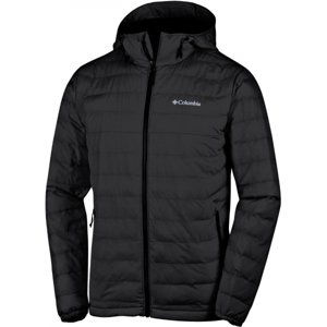 Columbia POWDER LITE HOODED JACKET Pánská zimní bunda, černá, velikost