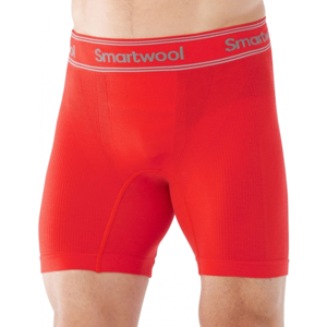 Smartwool PHD SEAMLESS 6 BOXER B M červená S - Pánské boxerky