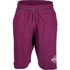 Russell Athletic RAW EDGE fialová S - Pánské šortky