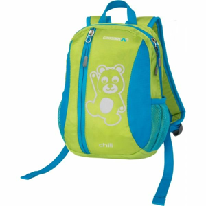Crossroad CHILL Dětský batoh, Světle zelená,Modrá,Bílá, velikost