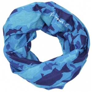 Finmark MULTIFUNKČNÍ ŠÁTEK Multifunkční šátek, Modrá,Tmavě modrá,Bílá, velikost