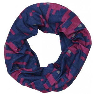 Finmark DĚTSKÝ MULTIFUNKČNÍ ŠÁTEK Dětský multifunkční šátek, Tmavě modrá,Fialová, velikost