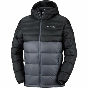 Columbia BUCK BUTTE INSULATED HOODED JACKET černá XXL - Pánská zimní fashion bunda