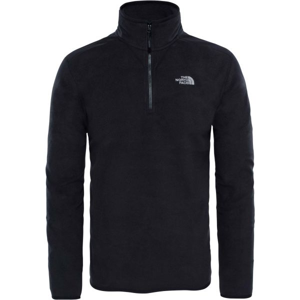 The North Face 100 GLACIER 1/4 ZIP M černá XL - Pánská mikina