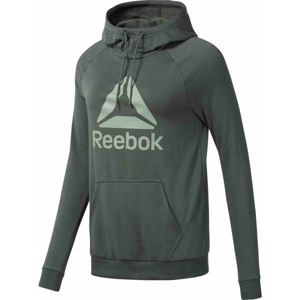 Reebok WOR DELTA OTH tmavě šedá S - Dámská mikina