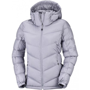 Columbia PIKE LAKE HOODED JACKET W šedá S - Dámská zimní bunda