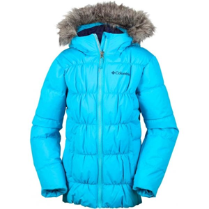 Columbia GYROSLOPE JACKET modrá XS - Dětská zimní bunda