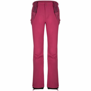 Loap LIVY růžová XL - Dámské softshellové kalhoty