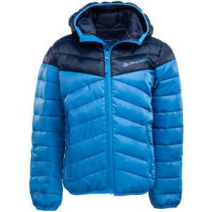 ALPINE PRO OBOKO modrá 140-146 - Dětská zimní bunda