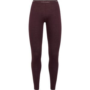 Icebreaker EVERYDAY LEGGINGS vínová XS - Dámské spodky