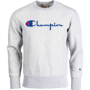 Champion CREWNECK SWEATSHIRT šedá M - Pánská mikina