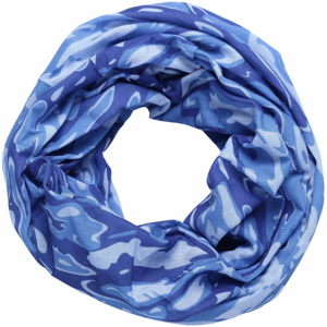 Finmark MULTIFUNCTIONAL SCARF Multifunkční šátek, modrá, velikost UNI