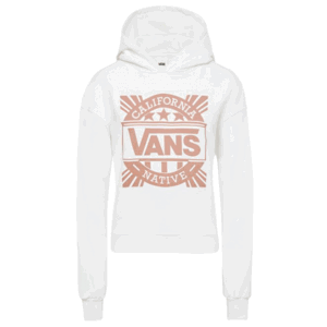 Vans WM CALI NATIVE HOODIE bílá L - Dámská mikina