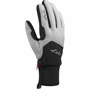 Leki NORDIC THERMO GLOVE W Běžecké rukavice, šedá, velikost 7