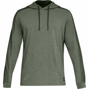 Under Armour TB TERRY PO HOODIE zelená XXL - Pánská mikina