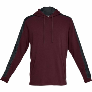 Under Armour TB TERRY PO HOODIE vínová L - Pánská mikina