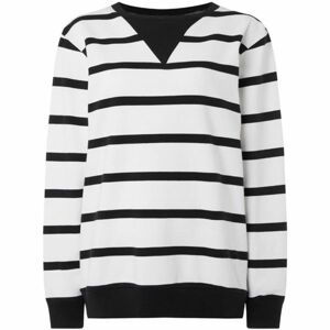 O'Neill LW ESSENTIALS STRIPE CREW černá XL - Dámská mikina