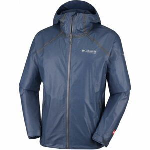 Columbia OUTDRY EX REIGN JACKET tmavě modrá XL - Pánská nepromokavá bunda