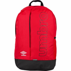 Umbro ESSENTIAL BACKPACK Batoh, Červená,Černá,Bílá, velikost