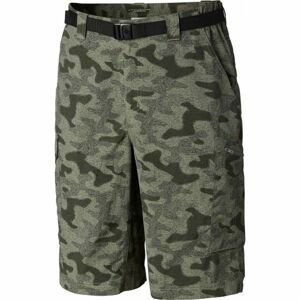 Columbia SILVER RIDGE PRINTED CARGO SHORT hnědá 36 - Pánské kraťasy