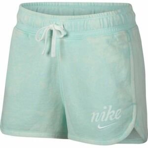 Nike NSW SHORT WSH Dámské šortky, Světle modrá,Bílá, velikost