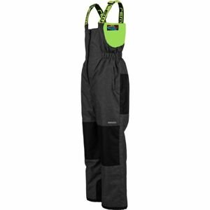 Lewro BONIFACE Dětské lyžařské kalhoty, tmavě šedá, velikost 140-146