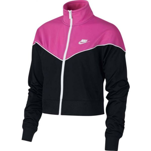 Nike W NSW HRTG TRACK JKT PK černá S - Dámská bunda